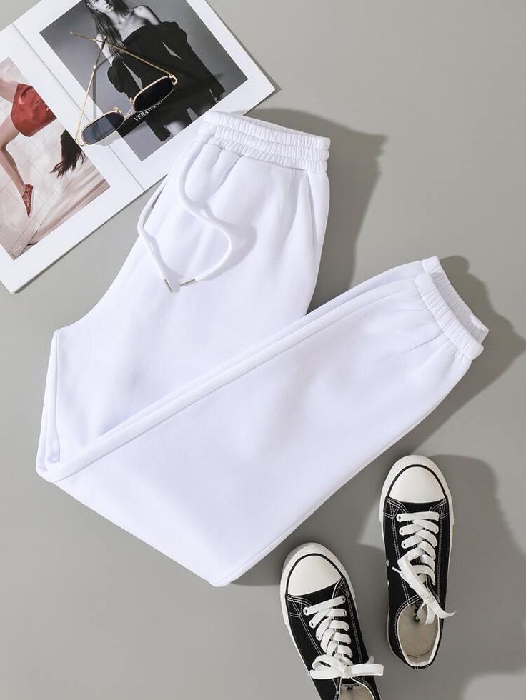 BASIC WHITE TROUSER