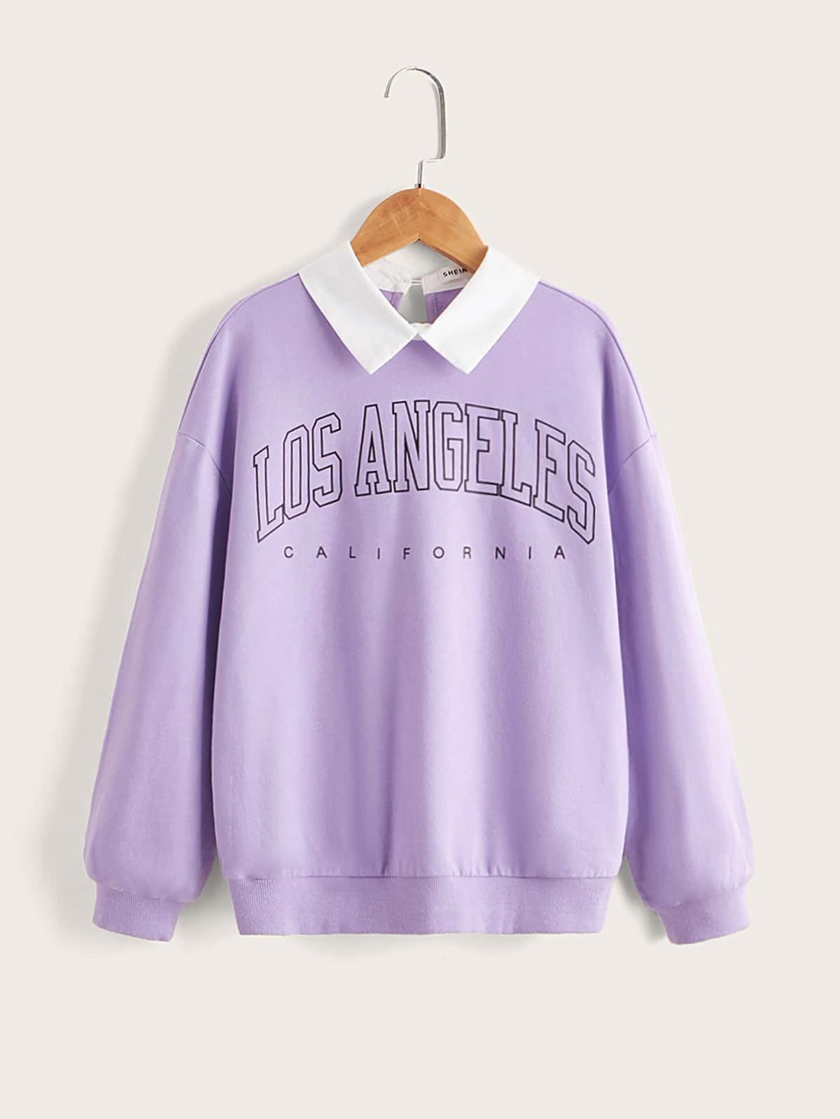 LELIC COLLAR SWEATSHIRT LOS ANGELES