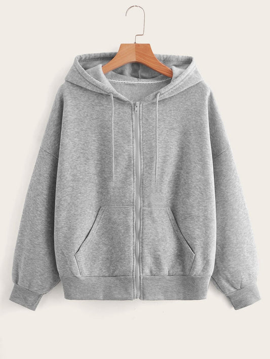 BASIC GREY ZIPPER