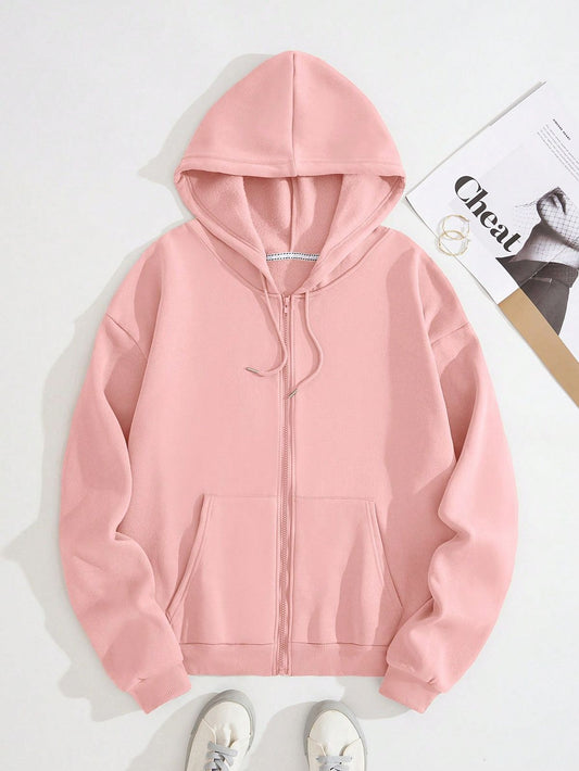 BASIC PINK ZIPPER